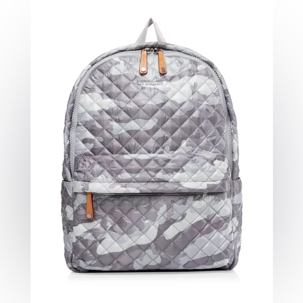 MZ Wallace gray camo metro backpack